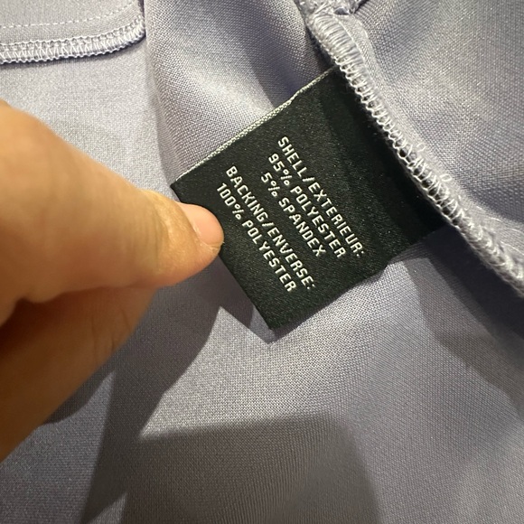 New Sag Harbor Size M Women's Light Purple Utility Jacket - Picture 6 of 6